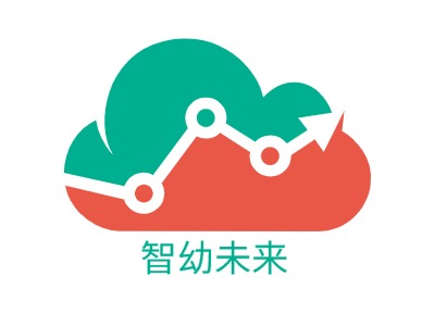 智幼未来logo标志PPT模板