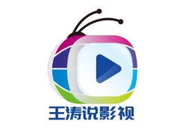 王涛说影视logo标志PPT模板