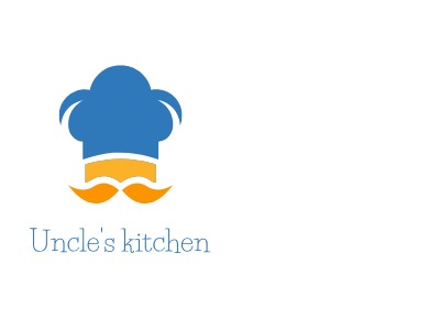 Uncle's kitchen店铺logo头像PPT模板