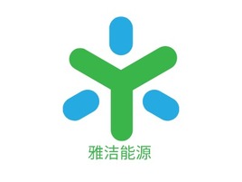 雅洁能源企业标志PPT模板