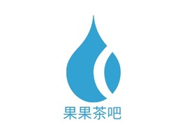 果果茶吧店铺logo头像PPT模板