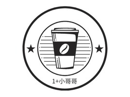 1+小哥哥店铺logo头像PPT模板