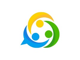 好未来教育logo标志PPT模板