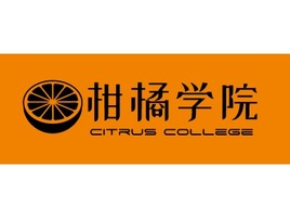 柑橘学院logo标志PPT模板