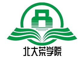 北大荒学院logo标志PPT模板