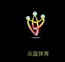 众篮体育logo标志PPT模板