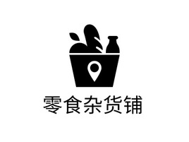 零食杂货铺店铺标志PPT模板