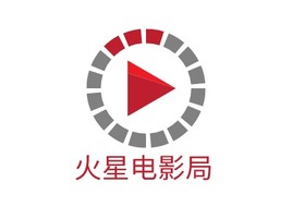 火星电影局logo标志PPT模板