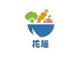 花趣店铺logo头像PPT模板