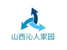 山西沁人家园企业标志PPT模板