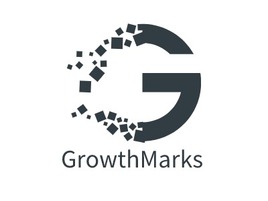 GrowthMarkslogo标志PPT模板