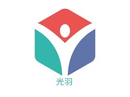 光羽店铺标志PPT模板