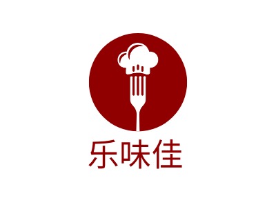 乐味佳店铺logo头像PPT模板