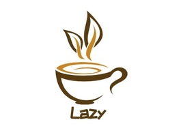 Lazy店铺logo头像PPT模板