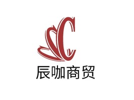 辰咖商贸店铺logo头像PPT模板