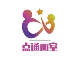 書法培訓logo标志PPT模板