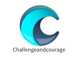 Challengeandcouragelogo标志PPT模板