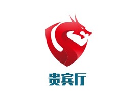 贵宾厅logo标志PPT模板