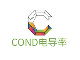 COND电导率企业标志PPT模板