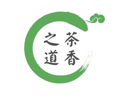 冒少茶业店铺logo头像PPT模板