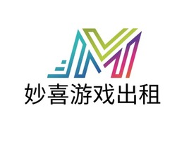 妙喜游戏出租logo标志PPT模板