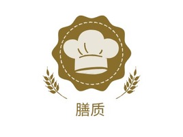 膳质店铺logo头像PPT模板