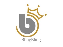 BlingBling店铺标志PPT模板