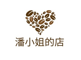 潘小姐的店店铺logo头像PPT模板