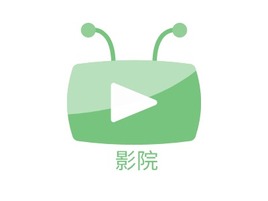 W影院logo标志PPT模板