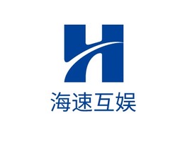 海速互娱logo标志PPT模板