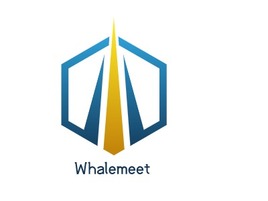 Whalemeetlogo标志PPT模板