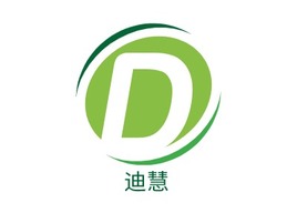 迪慧logo标志PPT模板