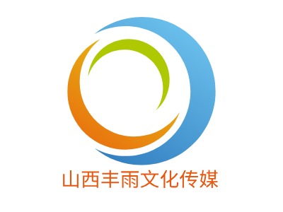 山西丰雨文化传媒logo标志PPT模板