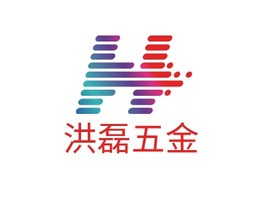 洪磊五金企业标志PPT模板