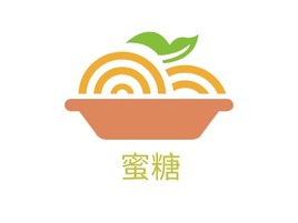 蜜糖店铺标志PPT模板