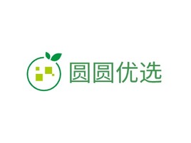 圆圆优选店铺标志PPT模板