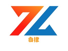 自律logo标志PPT模板