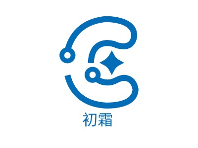 初霜logo标志PPT模板