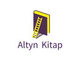 Altyn Kitaplogo标志PPT模板