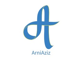 ArniAziz店铺标志PPT模板