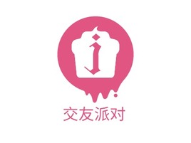 交友派对店铺logo头像PPT模板