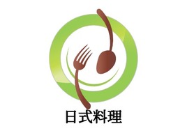 日式料理店铺logo头像PPT模板