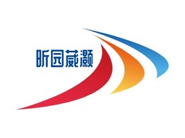 昕园葳灏logo标志PPT模板