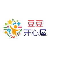 豆豆logo标志PPT模板