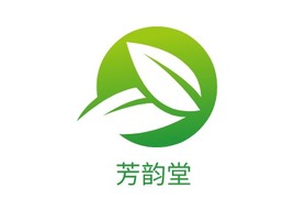 芳韵堂店铺logo头像PPT模板