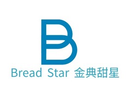 Bread Star 金典甜星店铺logo头像PPT模板