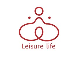 Leisure lifelogo标志PPT模板