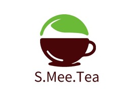 S.Mee.Tea店铺logo头像PPT模板