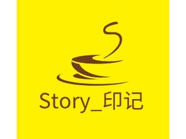 Story_印记店铺logo头像PPT模板