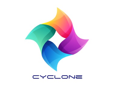 cyclonelogo标志PPT模板